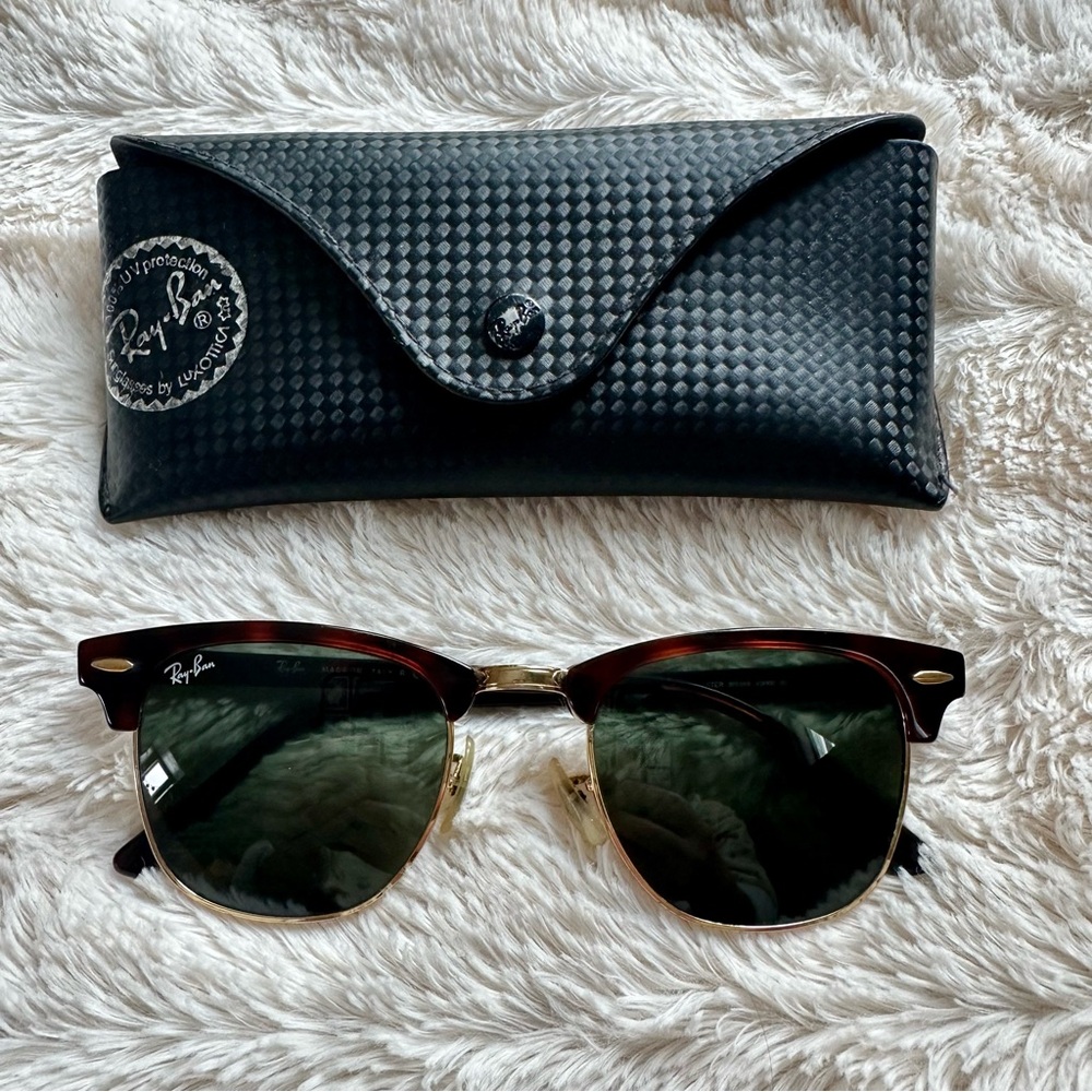 Ray-Ban Clubmaster Sunglasses | Tortoiseshell